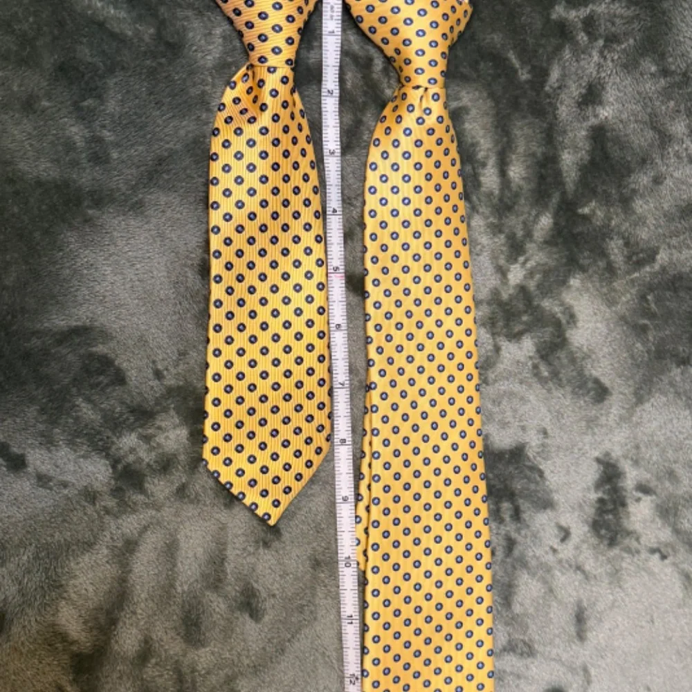 Chaps Boys  Yellow and light blue TIE - Picture 7 of 8